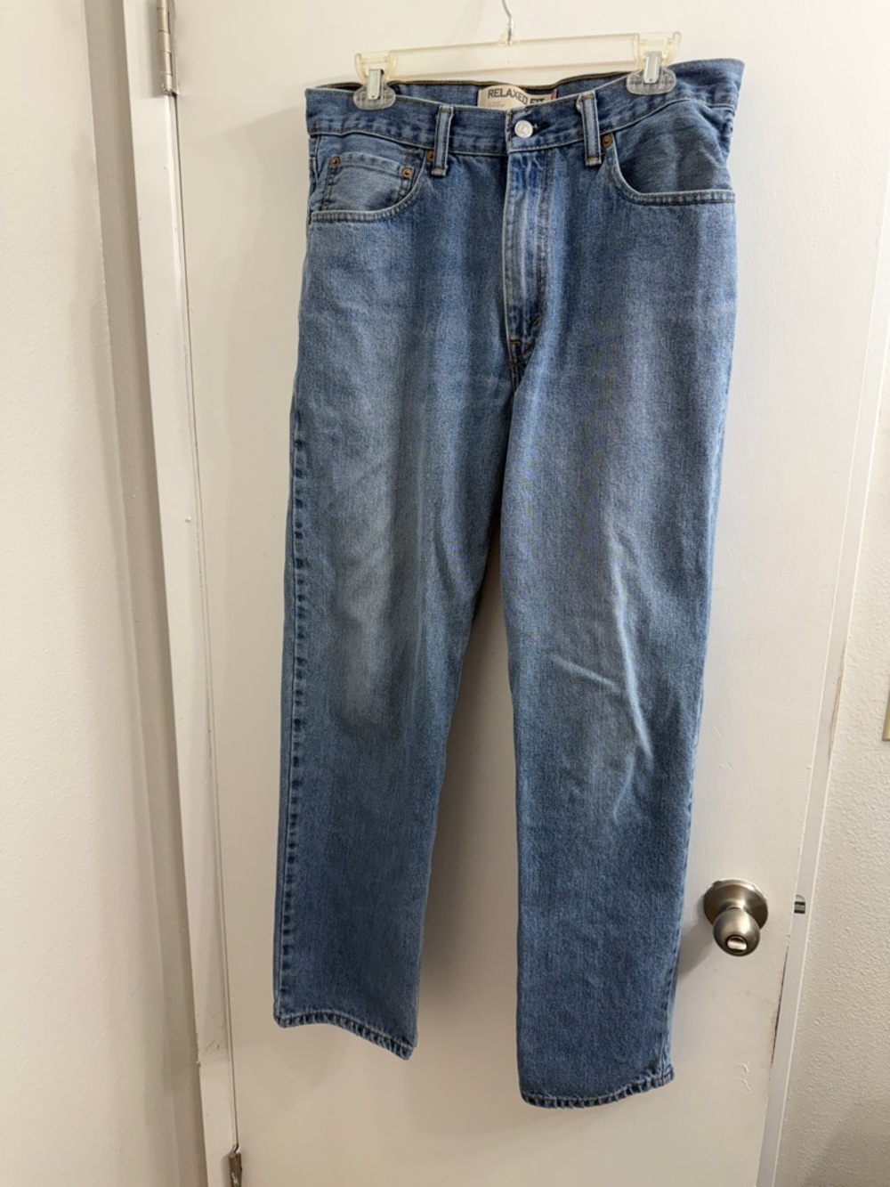 Levi's Light Blue Straight Leg Jeans